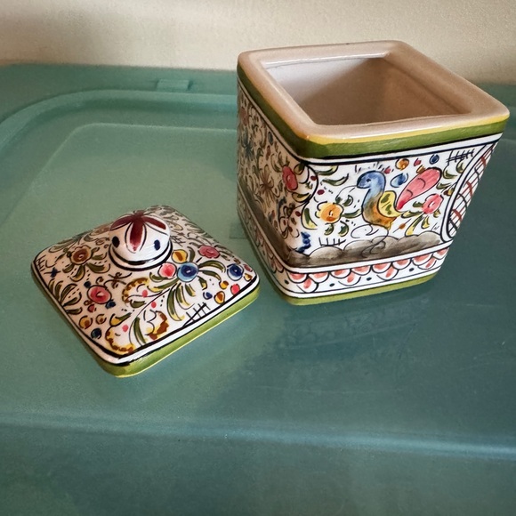 Colorful Ceramic Decorative Box - Picture 7 of 8